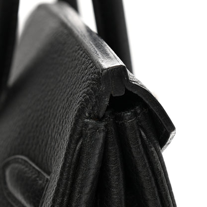 Hermes Fjord Birkin 35 Black 14 of 18