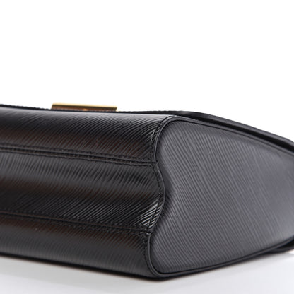 Louis Vuitton Epi Twist Shoulder Bag MM Black 7 of 9