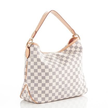 Louis Vuitton Damier Azur Delightful PM Rose Ballerine 3 of 7