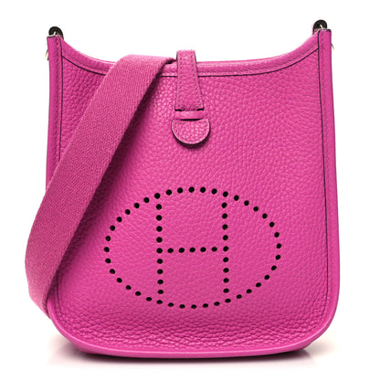 Hermes Taurillon Clemence Evelyne TPM Magnolia 1 of 11