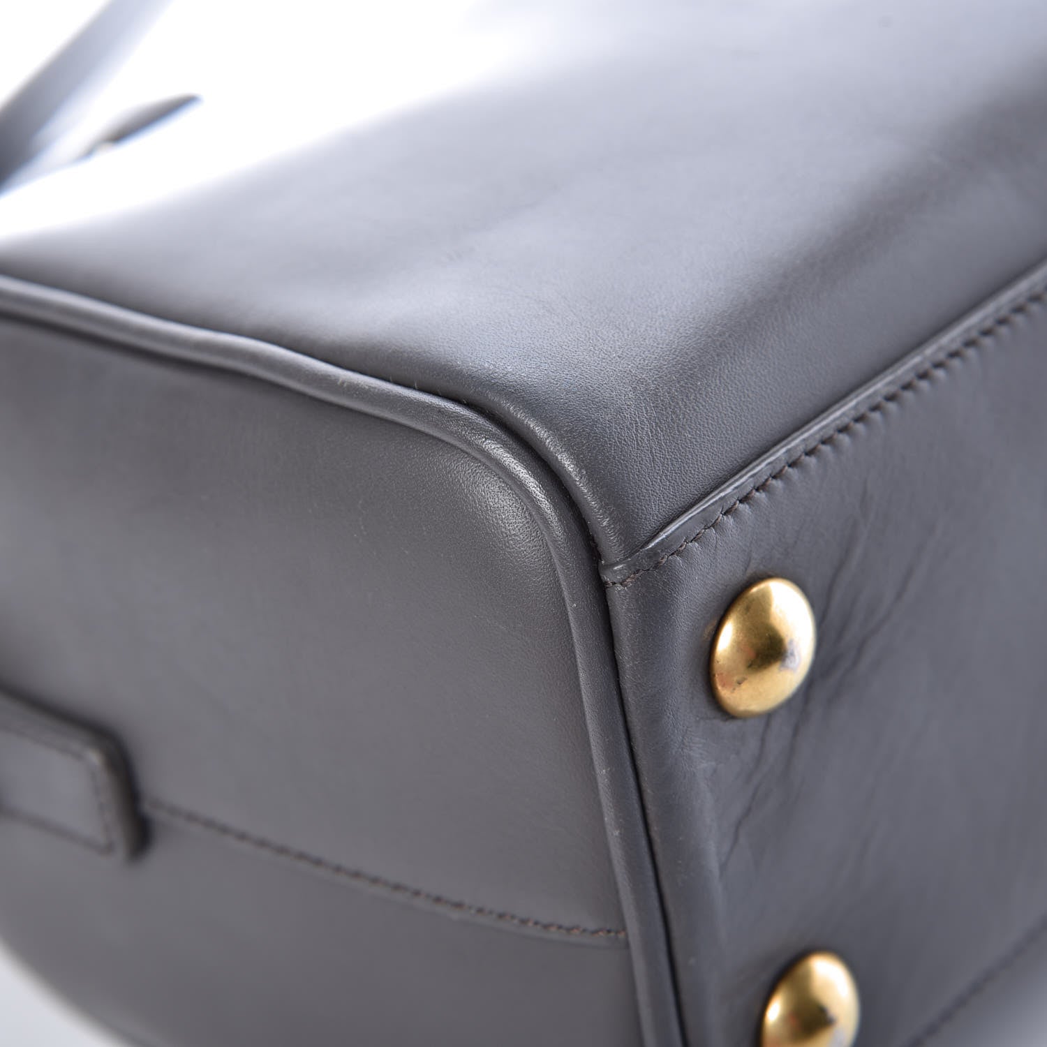 Saint Laurent Calfskin Classic Baby Duffle Fog 14 of 16