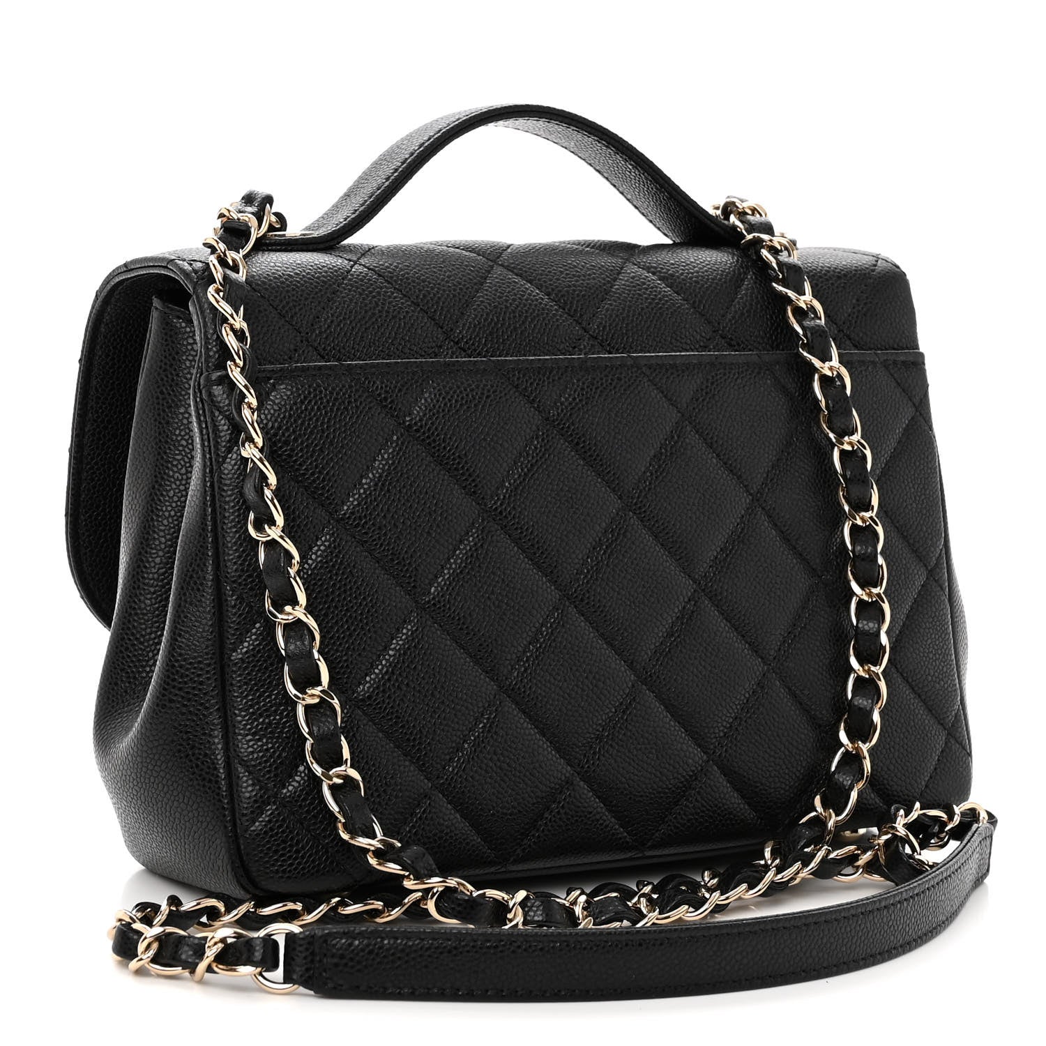Chanel Caviar Quilted Medium Business Affinity Flap Black 3 of 11