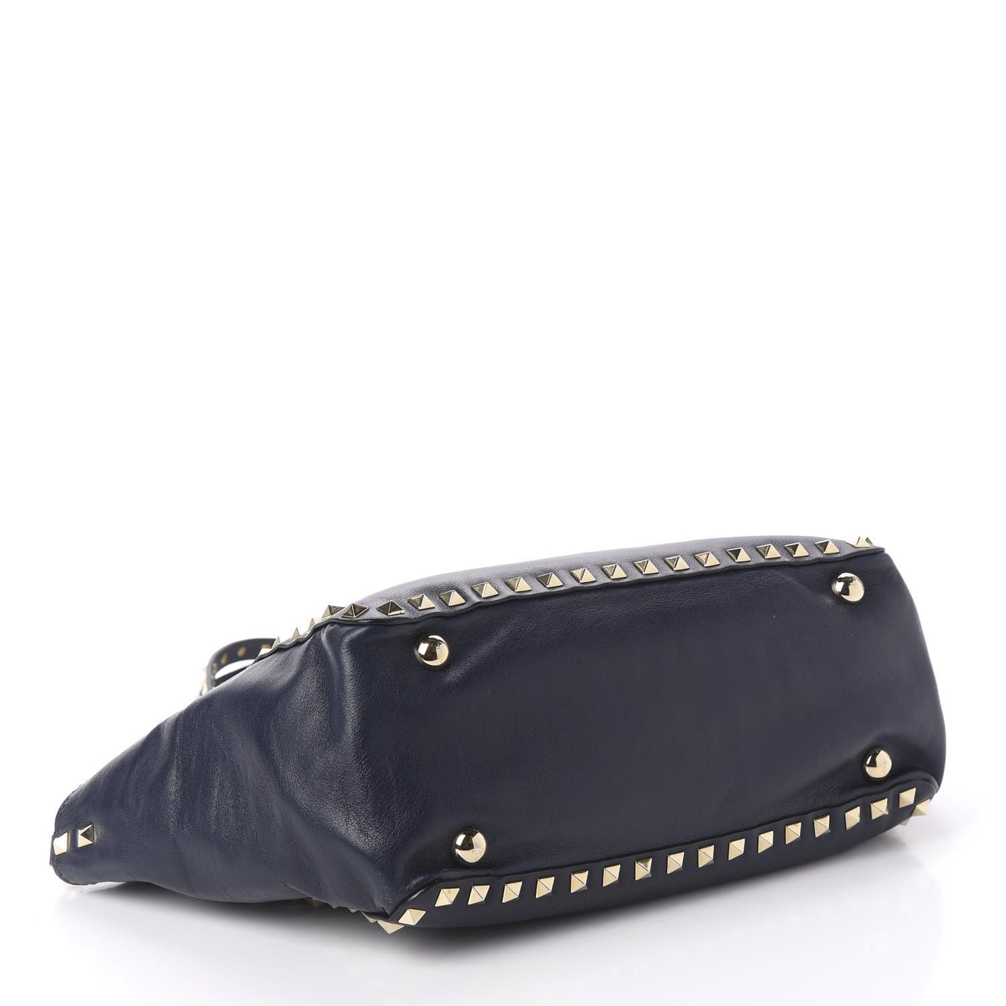 Vitello Small Rockstud Tote Marine