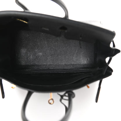 Hermes Togo Birkin 25 Black 5 of 11