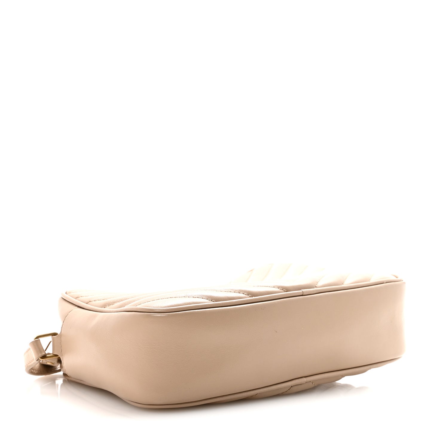 Calfskin Matelasse Monogram Lou Camera Bag Dark Beige