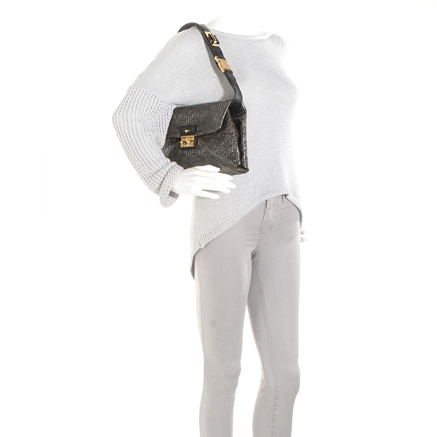 Louis Vuitton Monogram Motard Pochette Black 2 of 10