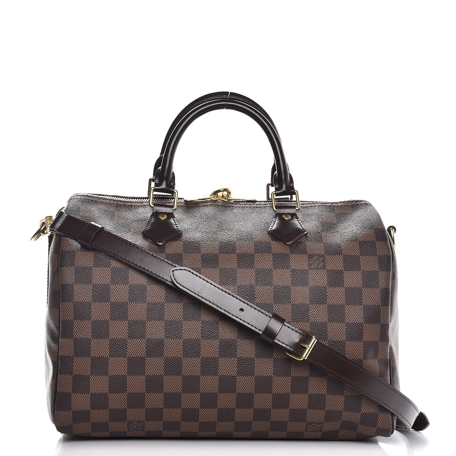 Louis Vuitton Damier Ebene Speedy Bandouliere 30 1 of 12
