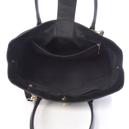 Chanel Calfskin Cerf Shopper Tote Black 5 of 14