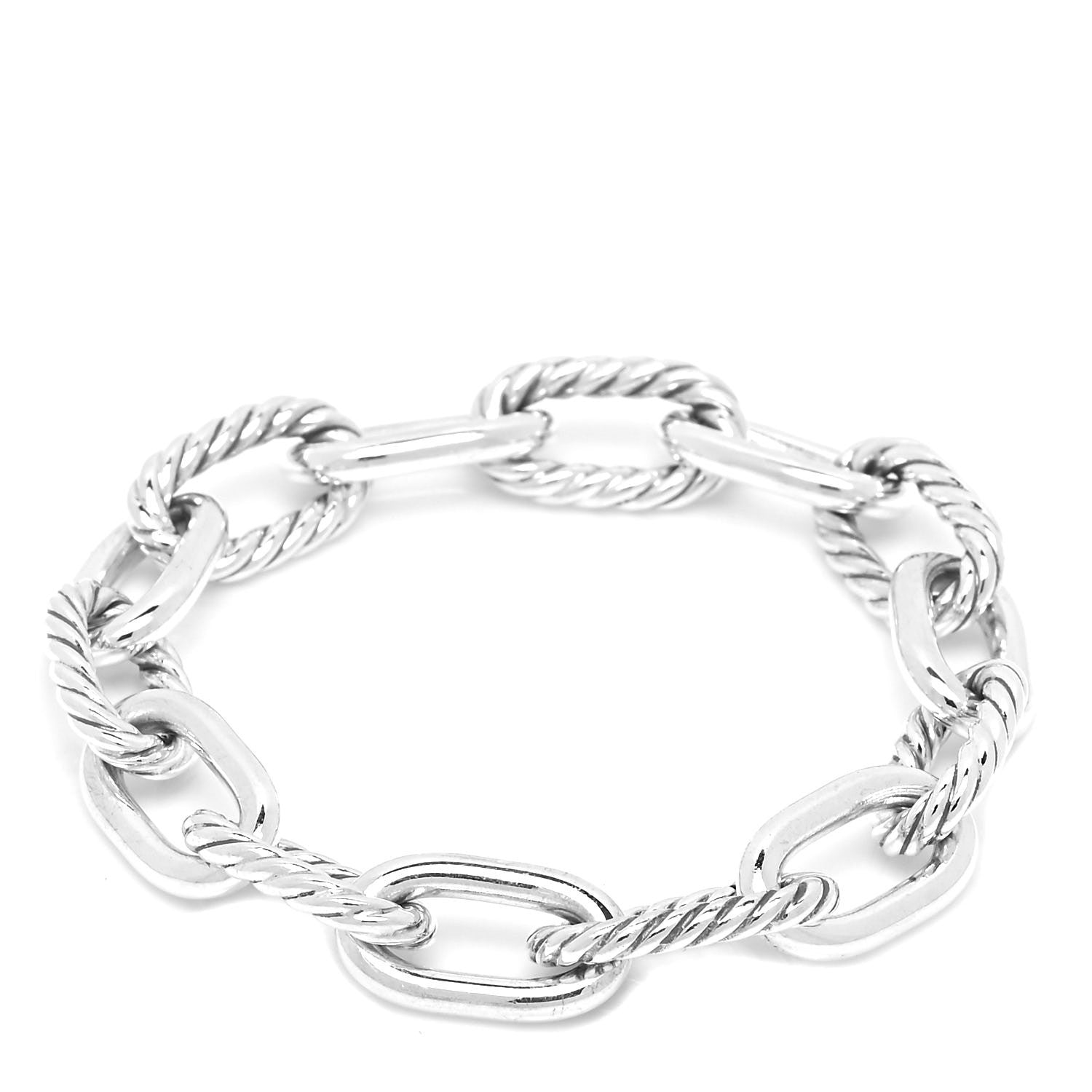David Yurman Sterling Silver 11mm Madison Chain Bracelet 3 of 4