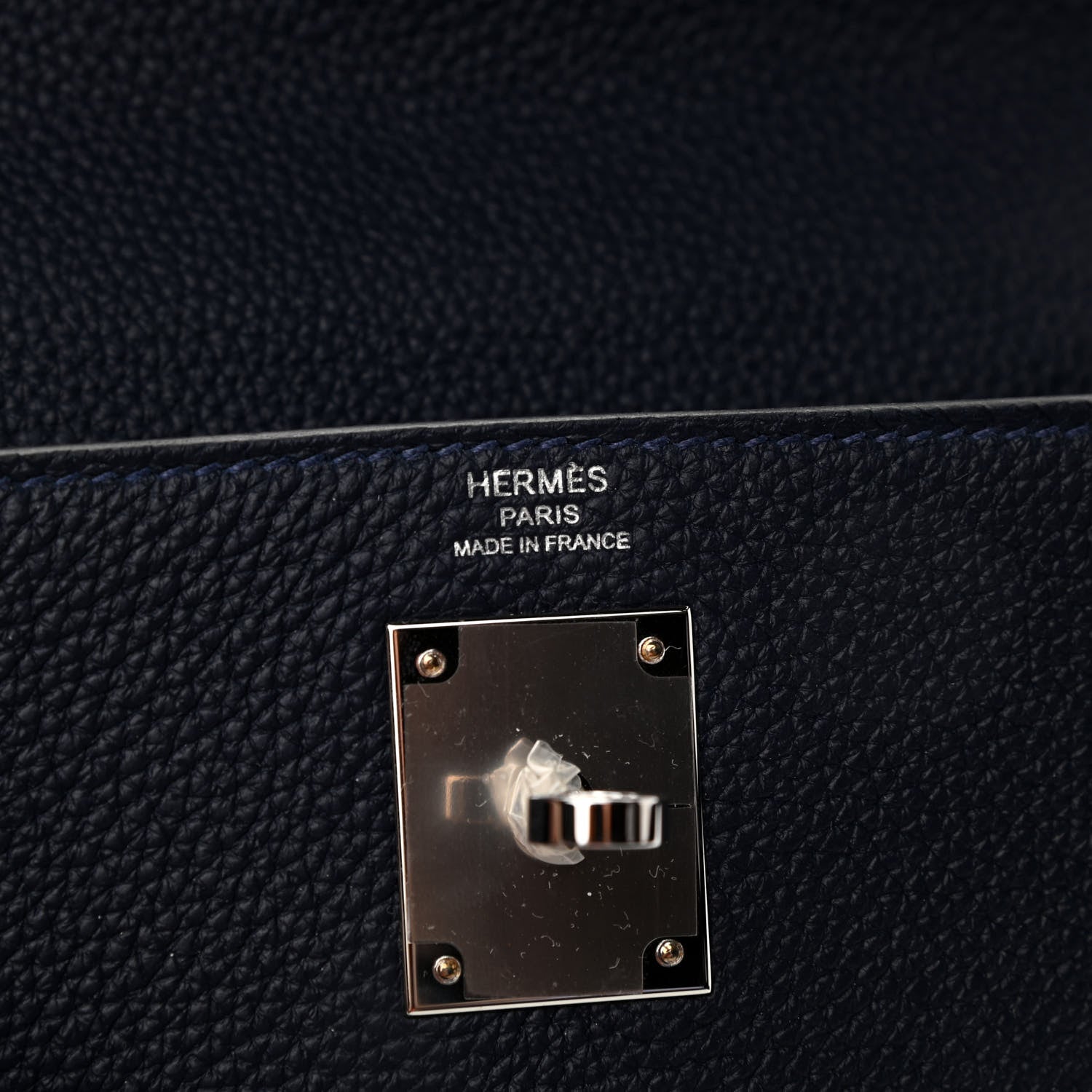 Hermes Togo Kelly Retourne 28 Bleu Nuit 6 of 11