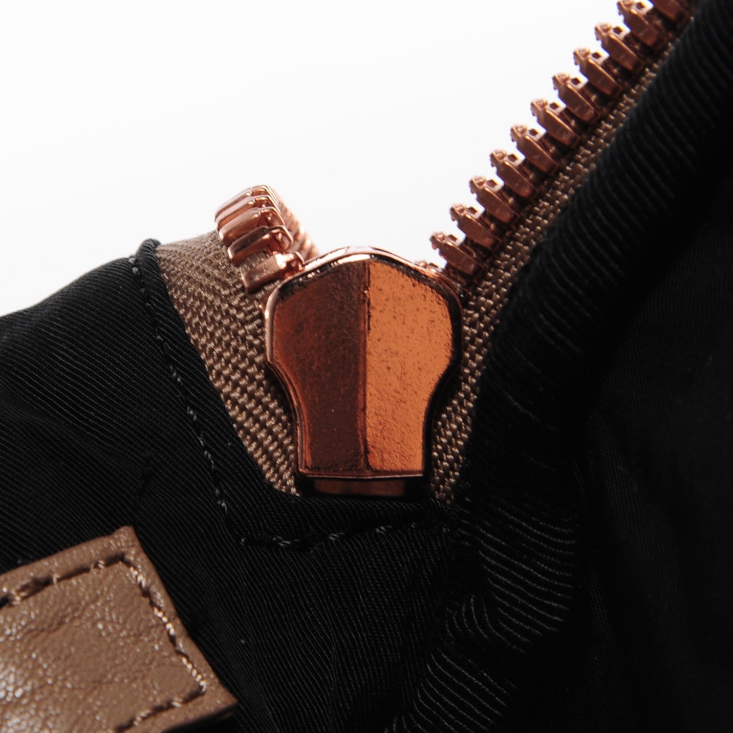 Alexander Wang Pebbled Lambskin Rockie Latte Rose Gold Hardware 2 of 15