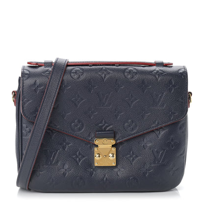 Louis Vuitton Empreinte Pochette Metis Marine Rouge 1 of 9