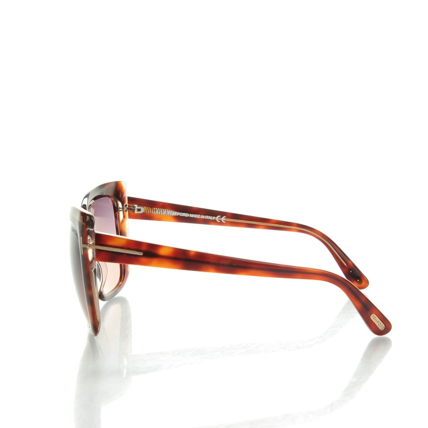 Tom Ford Irina TF390 Sunglasses Tortoise 2 of 6