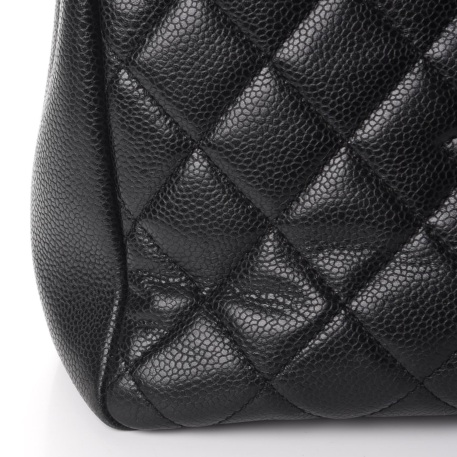 Chanel Caviar Quilted Grand Shopping Tote GST Black 10 of 18