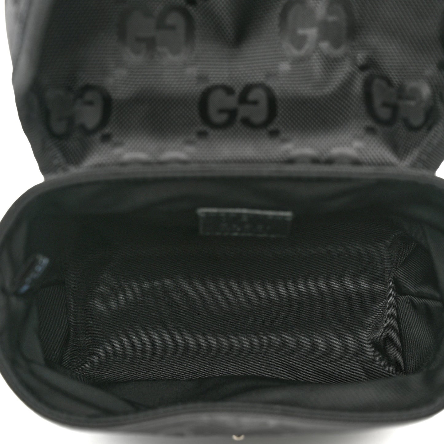 Econyl Nylon Monogram Off The Grid Messenger Bag Black