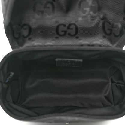 Gucci Econyl Nylon Monogram Off The Grid Messenger Bag Black 5 of 11