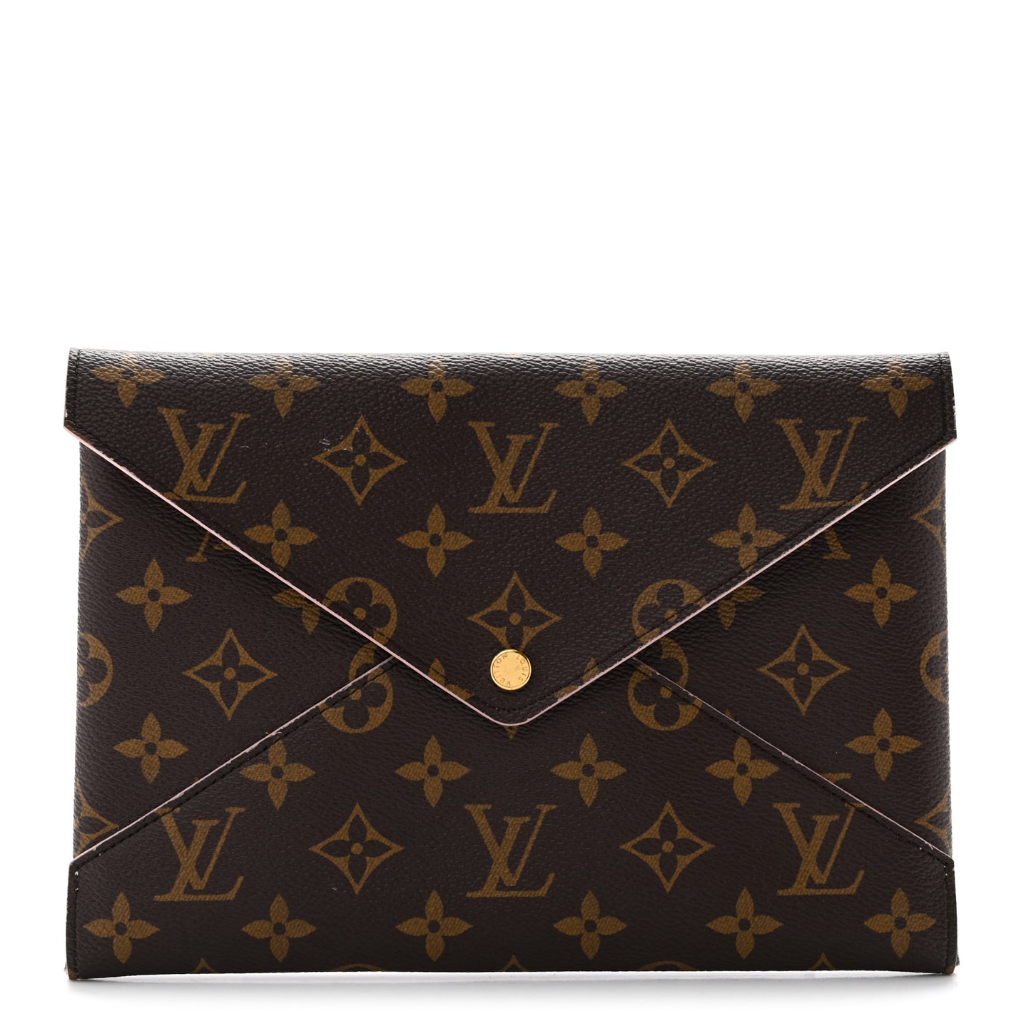 Monogram Large Kirigami Pochette Insert Rose Ballerine