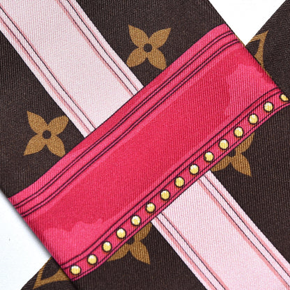 Louis Vuitton Silk Monogram Summer Trunks Bandeau Brown 5 of 7