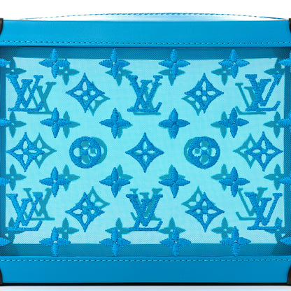 Louis Vuitton Monogram See Through Soft Trunk Turquoise 7 of 9
