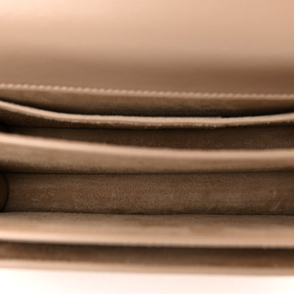 Saint Laurent Calfskin Medium Monogram Sunset Dark Beige 5 of 9