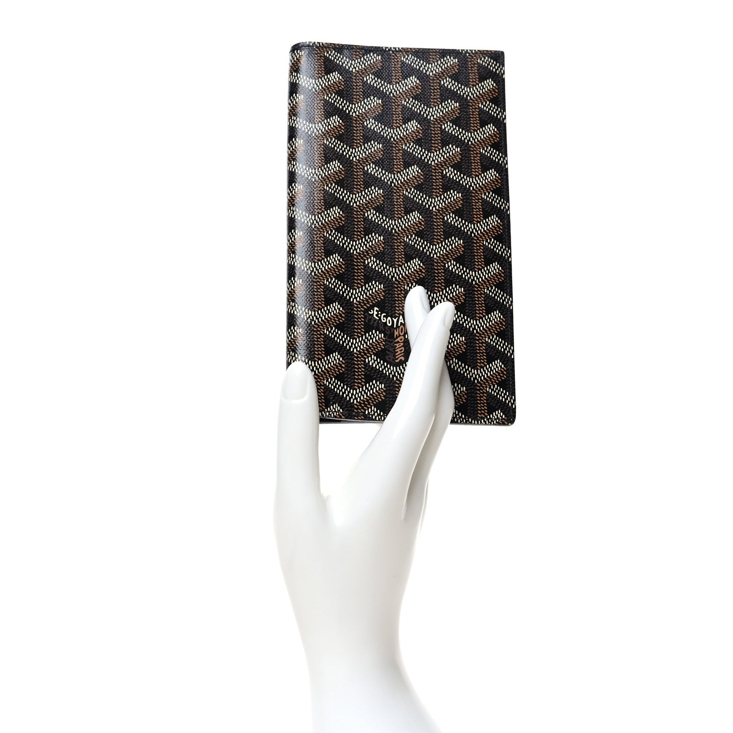 Goyard Goyardine Long Bi-Fold Wallet Black 2 of 7