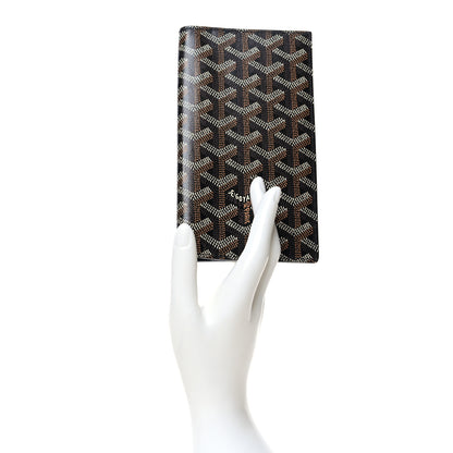 Goyard Goyardine Long Bi-Fold Wallet Black 2 of 7