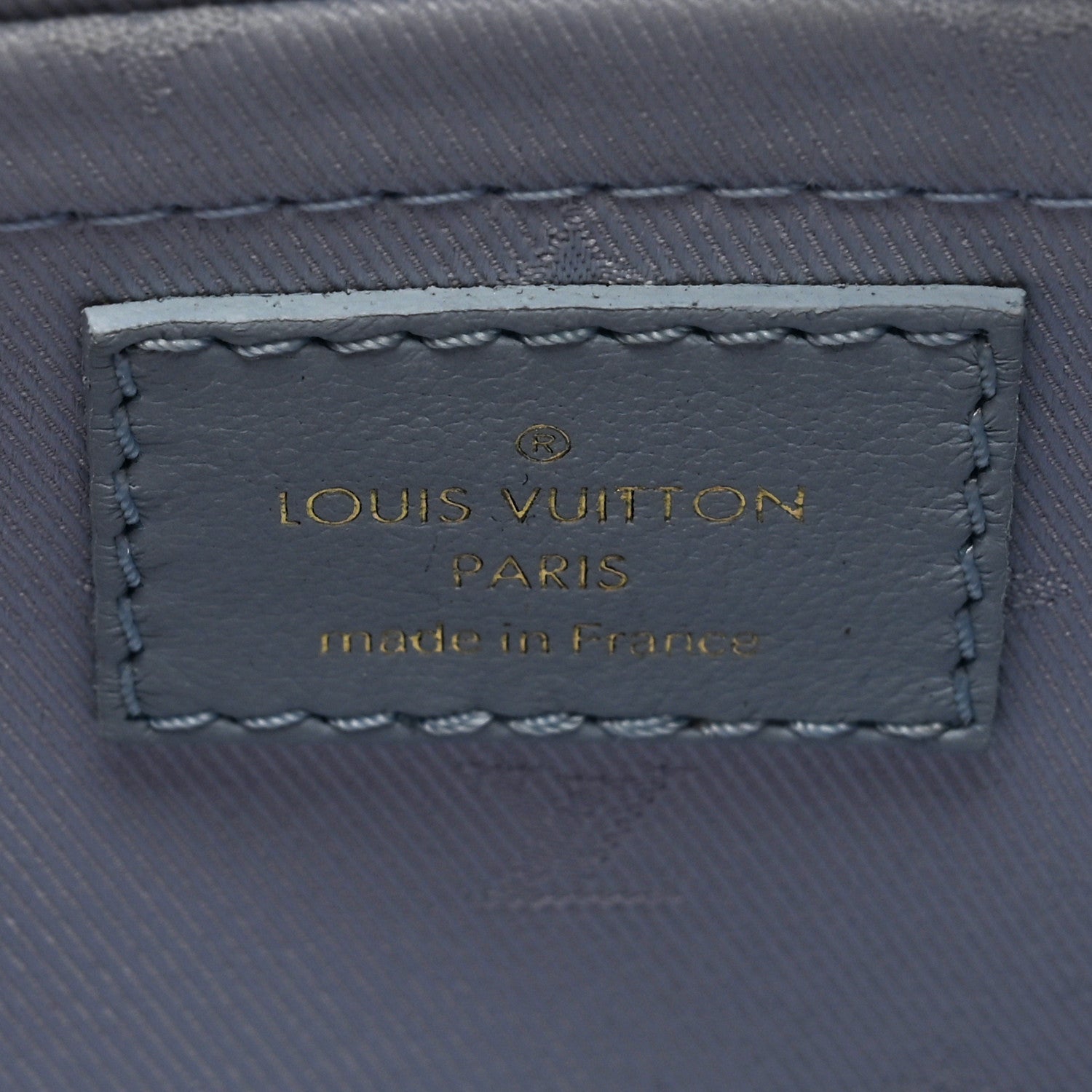 Louis Vuitton Calfskin Bubblegram Alma BB Ice Blue 6 of 9