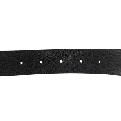 Louis Vuitton Calfskin Monogram 30mm LV Initiales Reversible Belt 75 30 Black 4 of 7