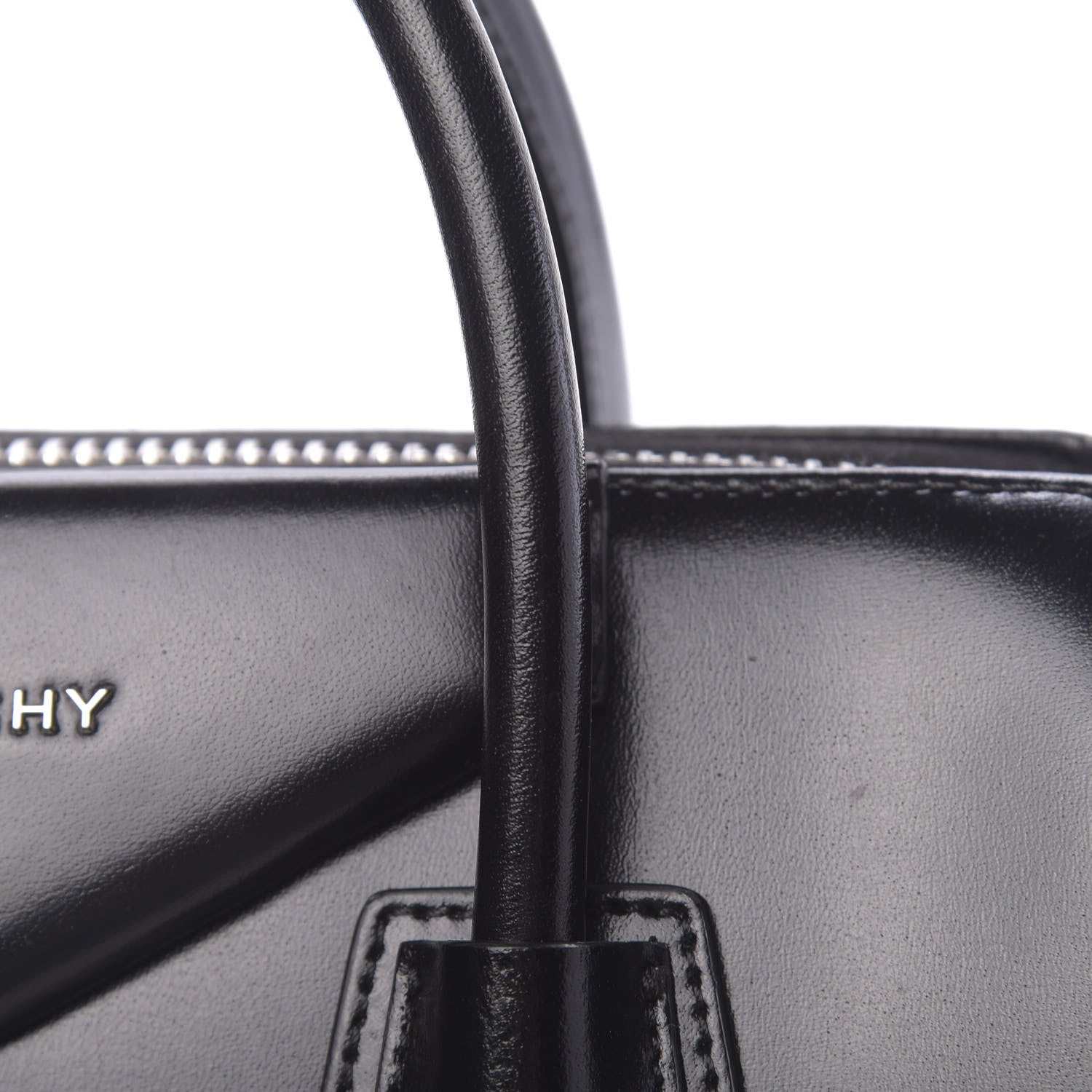 Givenchy Shiny Lord Calfskin Medium Antigona Black 14 of 22