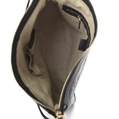 Gucci Guccissima Large Bree Hobo Black 5 of 11