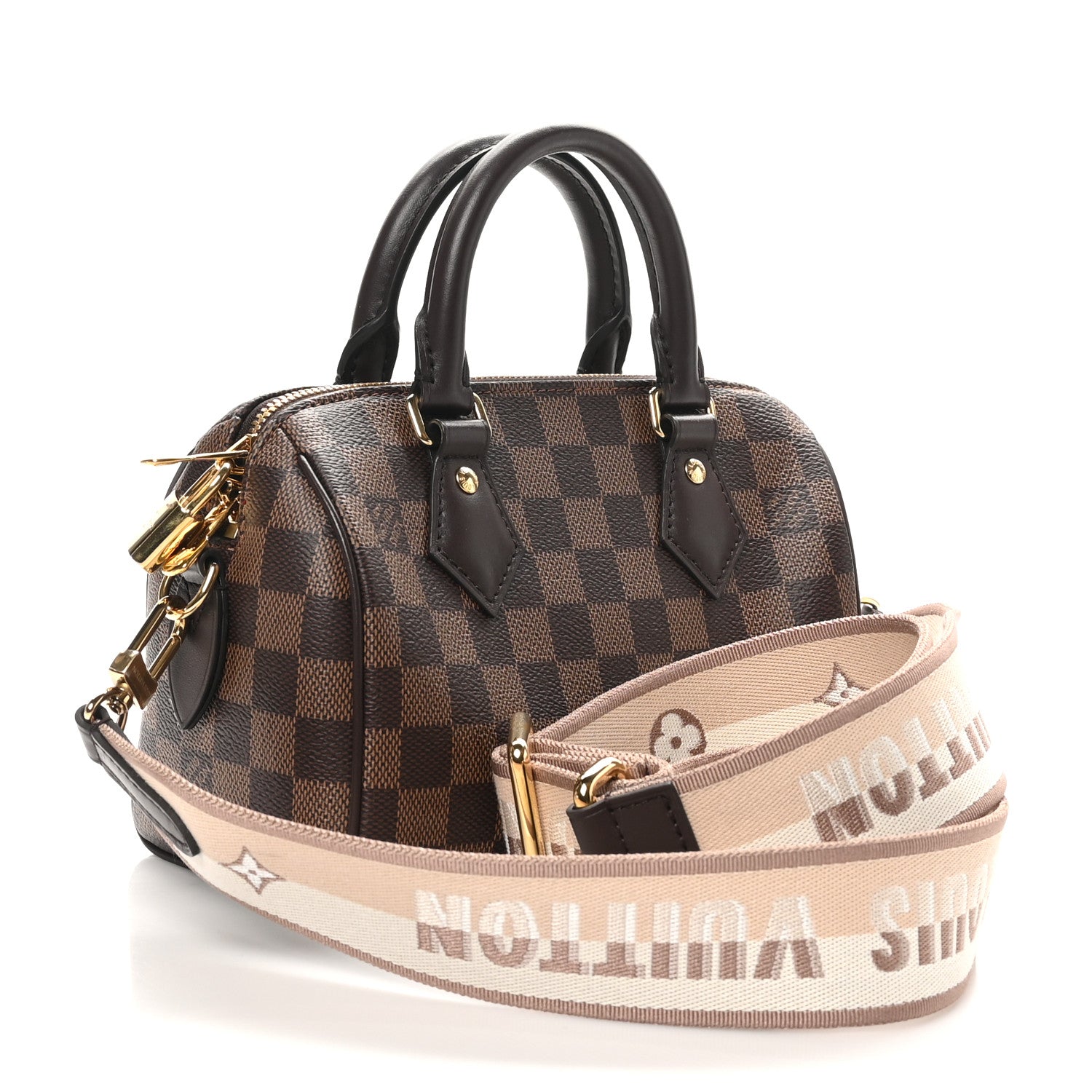 Louis Vuitton Damier Ebene Speedy Bandouliere 20 2 of 9