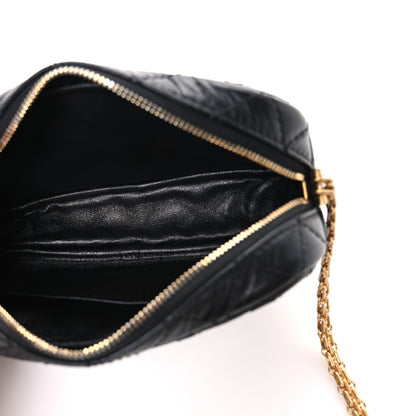 Chanel Aged Calfskin Quilted Mini Lucky Charm Reissue Camera Case Black 5 of 10