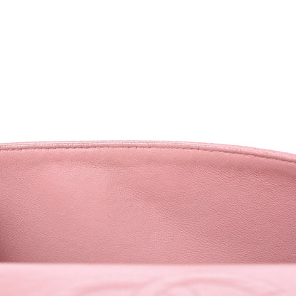 Chanel Caviar Quilted Medium Double Flap Pink 15 of 16