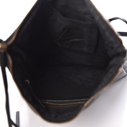 Balenciaga Agneau Classic Hardware Flat Crossbody Black 5 of 11