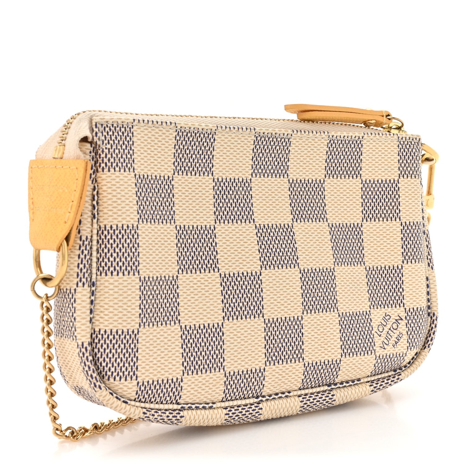 Louis Vuitton Damier Azur Illustre Mini Pochette Accessories 4 of 13