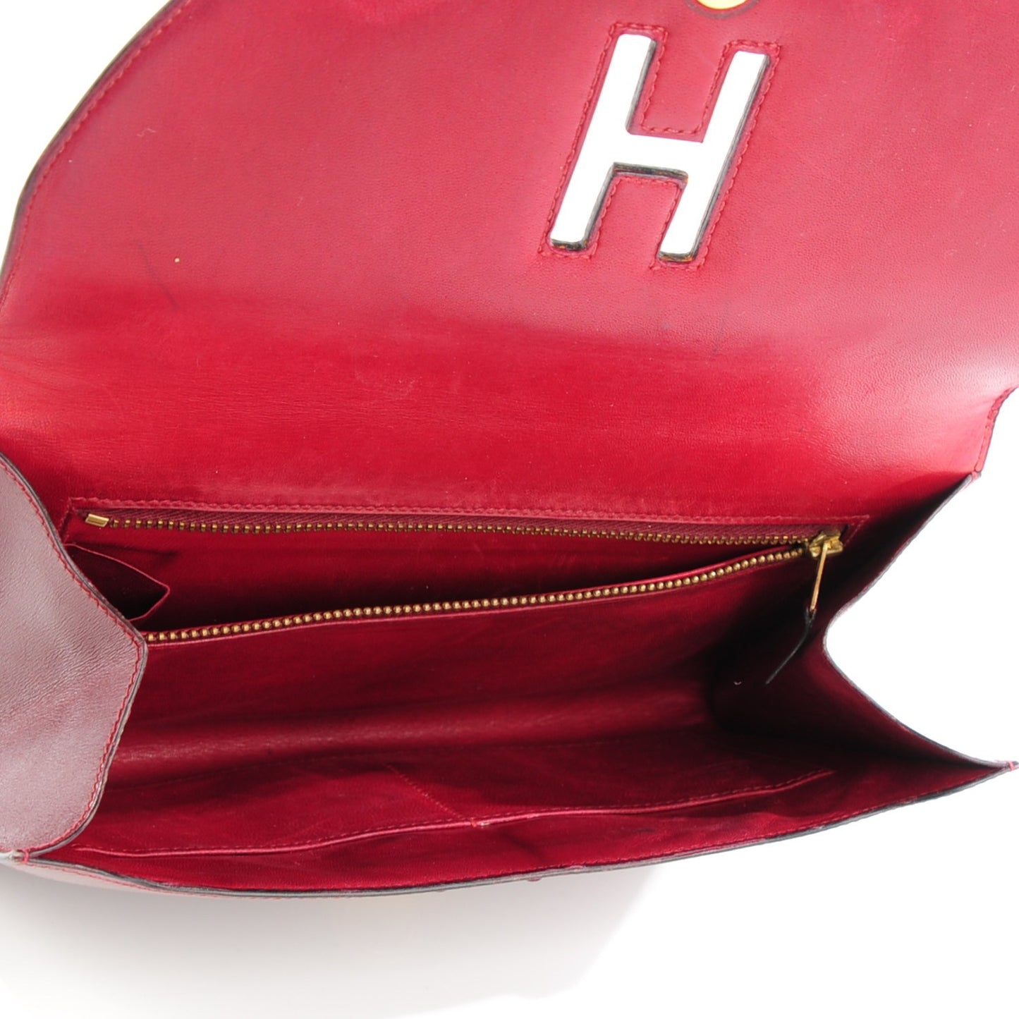 Box Gaine Clutch Rouge H