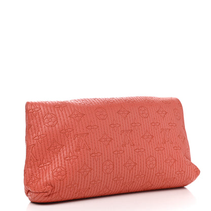 Louis Vuitton Calfskin Quilted Monogram Altair Clutch Rose 3 of 10
