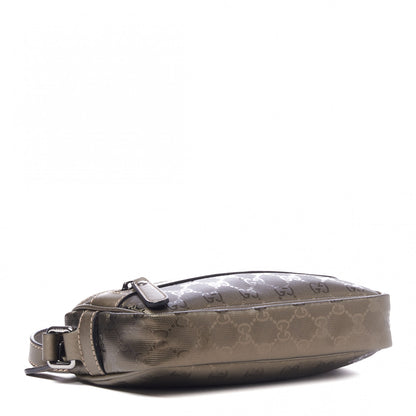 Gucci Imprime Monogram Small Shoulder Bag Silver 3 of 9