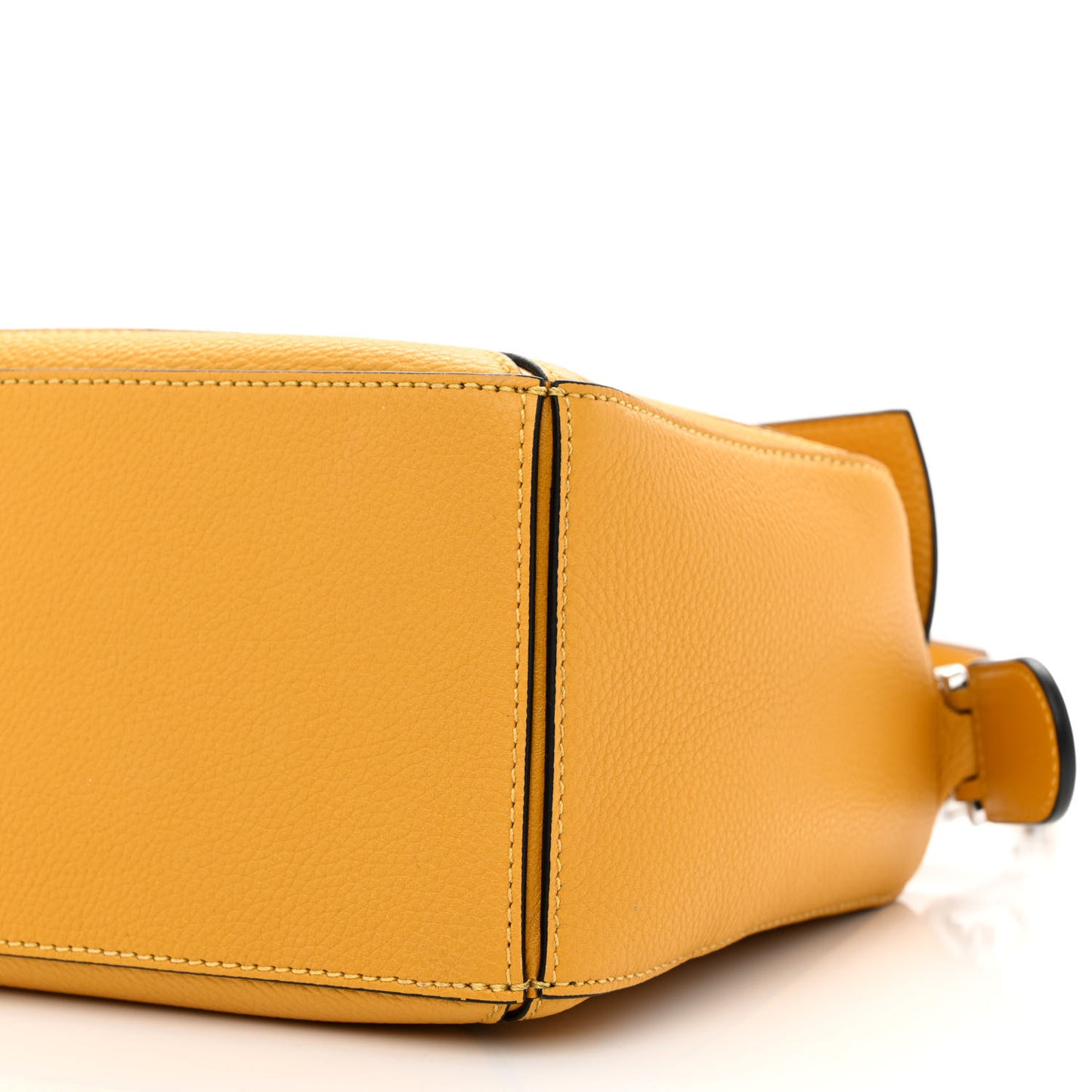 Grained Calfskin Small Puzzle Bag Narcisus Yellow