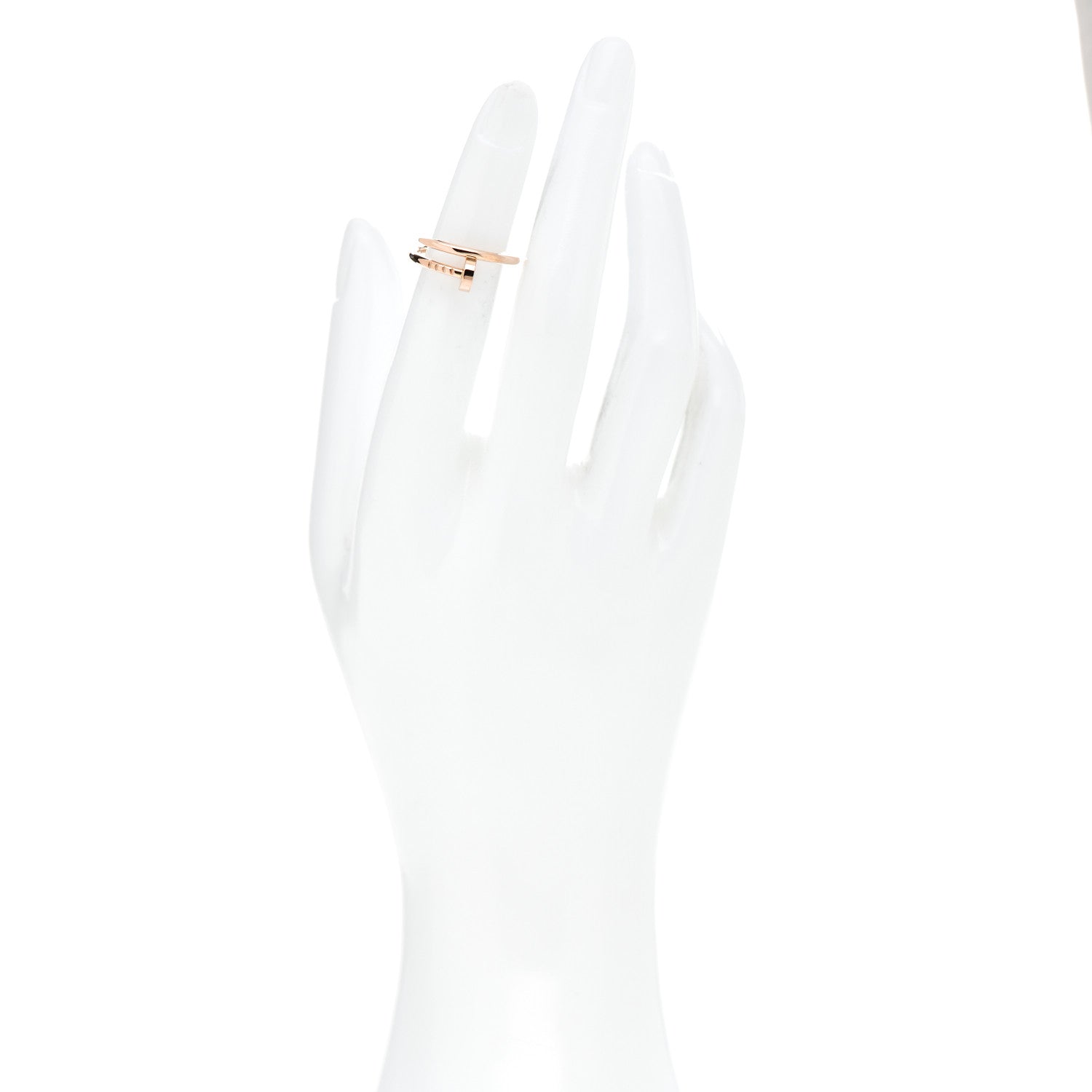 Cartier 18K Pink Gold Small Juste Un Clou Ring 49 4.75 2 of 5