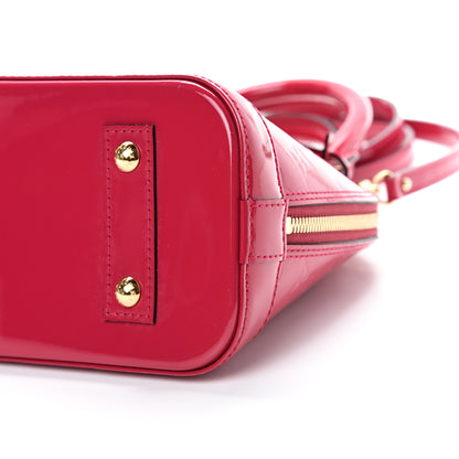 Louis Vuitton Vernis Alma BB Rose Indien 8 of 9