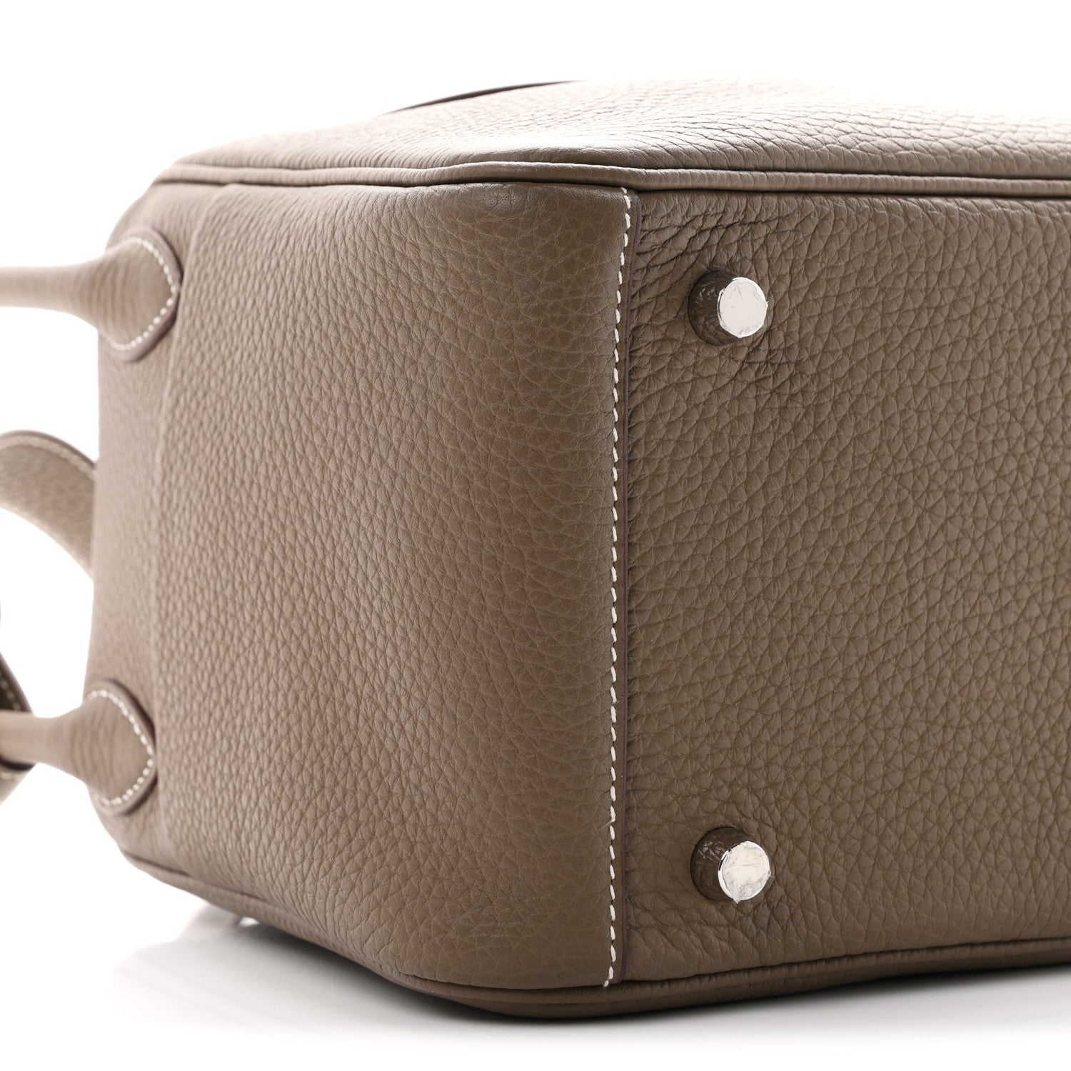 Hermes Taurillon Clemence Lindy 26 Etoupe 9 of 11