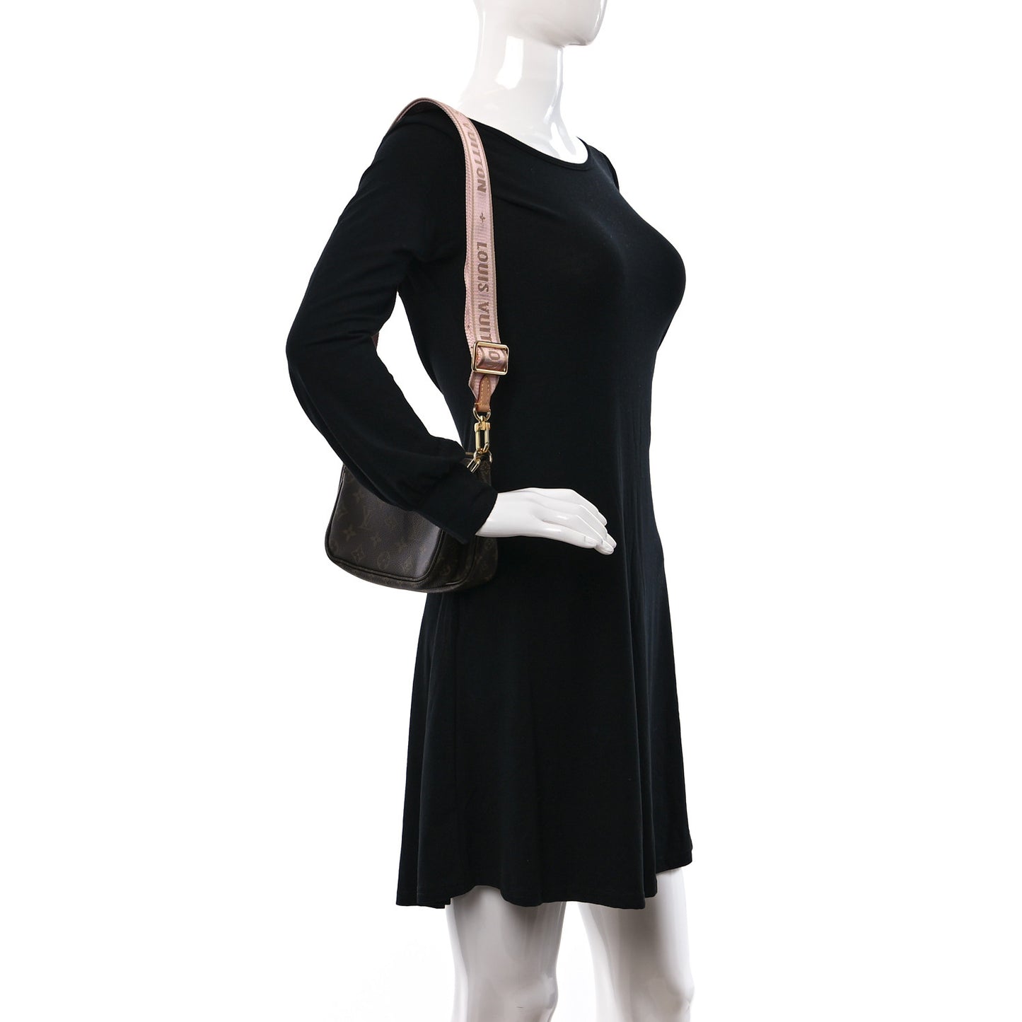 Monogram Multi Pochette Accessories Rose Clair