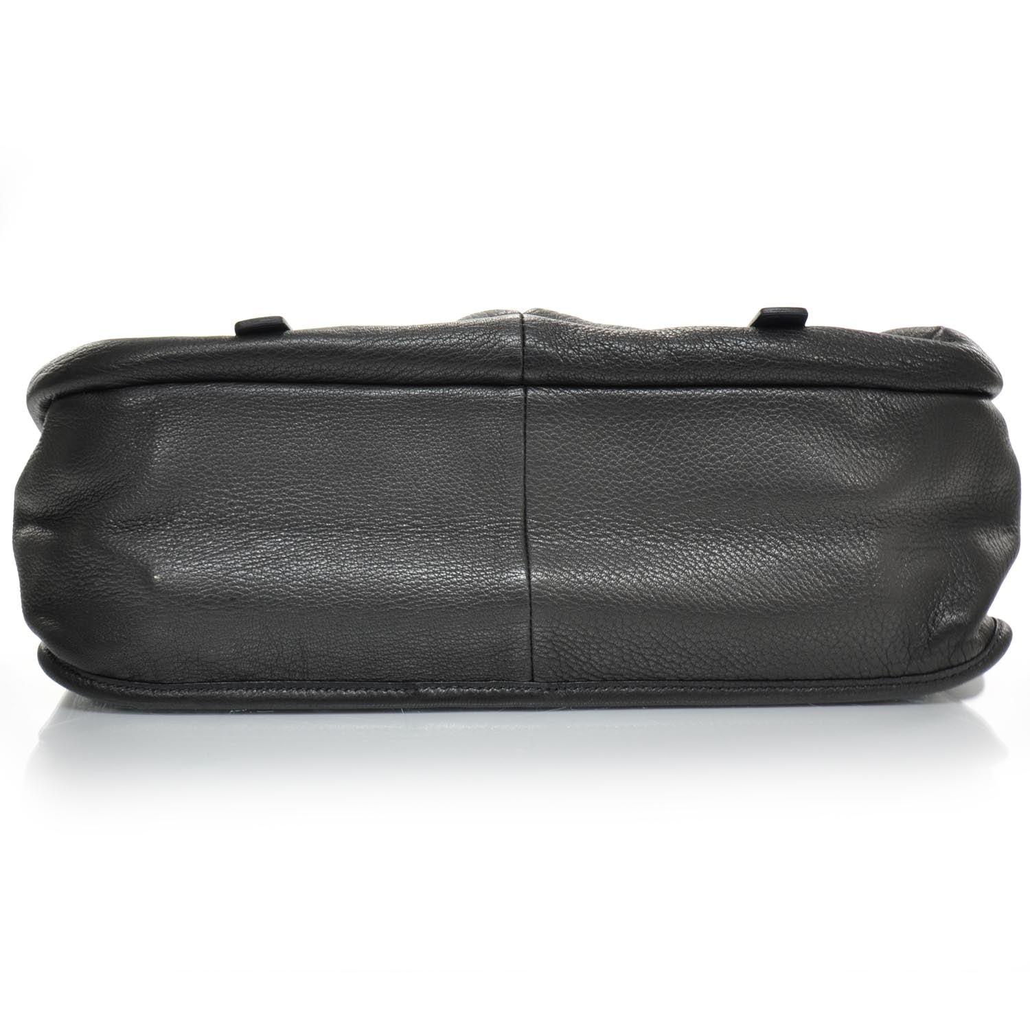 Prada Cervo Deerskin Messenger Bag Nero Black 5 of 9