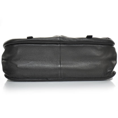 Prada Cervo Deerskin Messenger Bag Nero Black 5 of 9