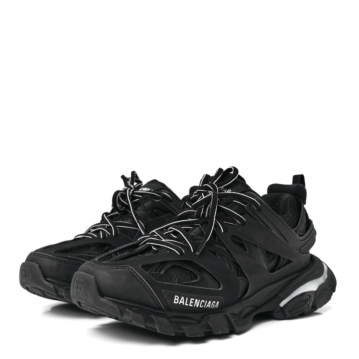 Mesh Nubuck Effect Fabric LED Womens Track Sneakers 38 Black