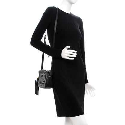 Gucci Pebbled Calfskin Small Soho Disco Bag Black 2 of 7