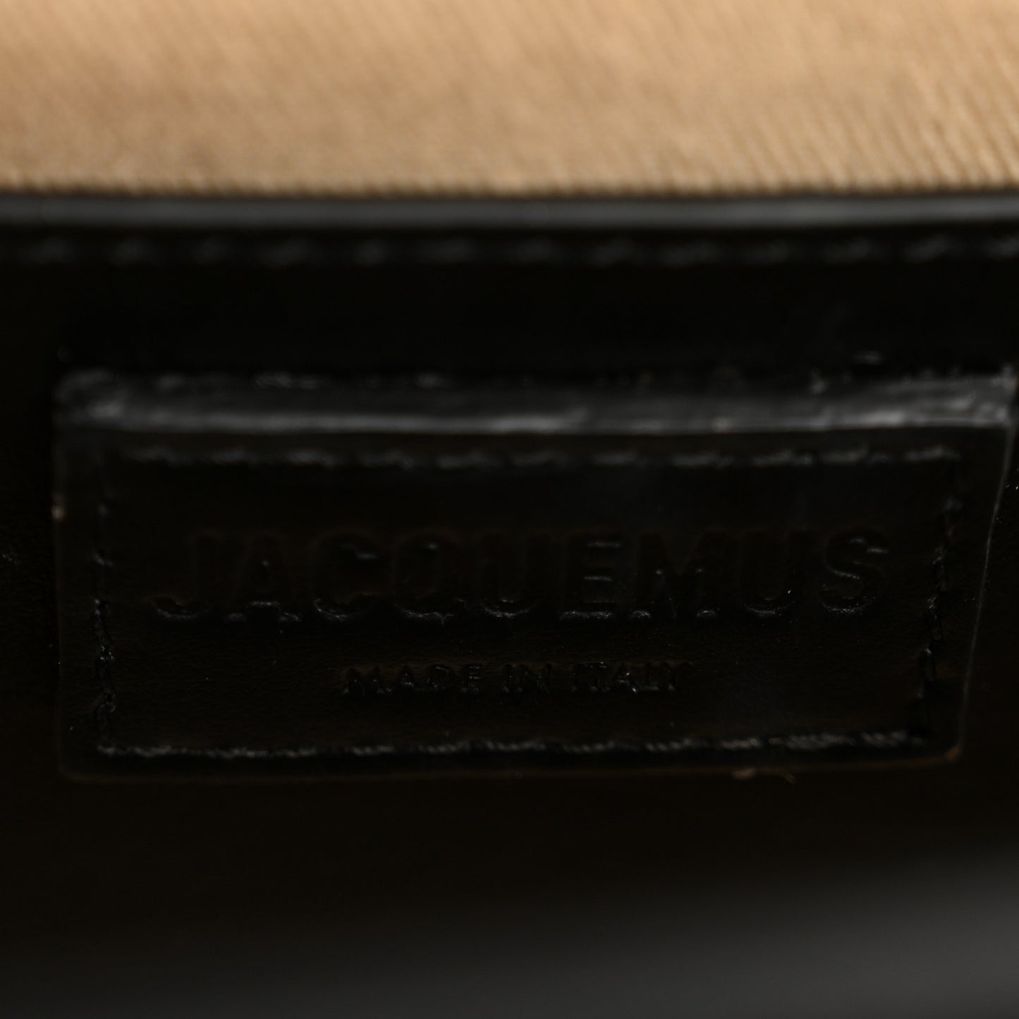 Smooth Calfskin Le Grand Bambino Black