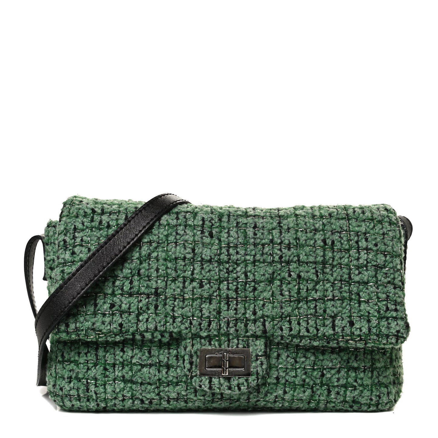 Tweed Easy 2.55 Reissue Flap Green