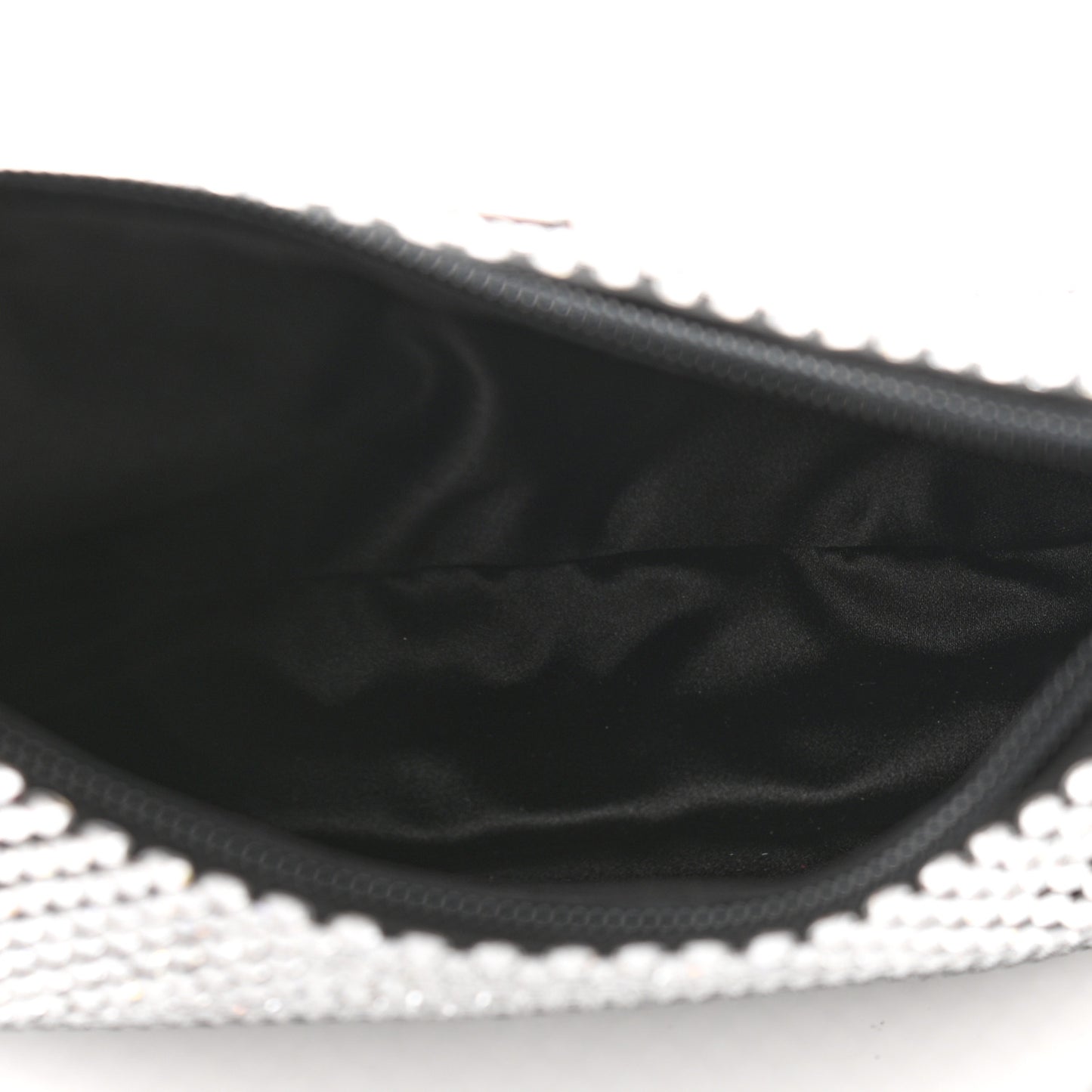 Satin Crystal Mini Re-Edition 2000 Bag Cristal